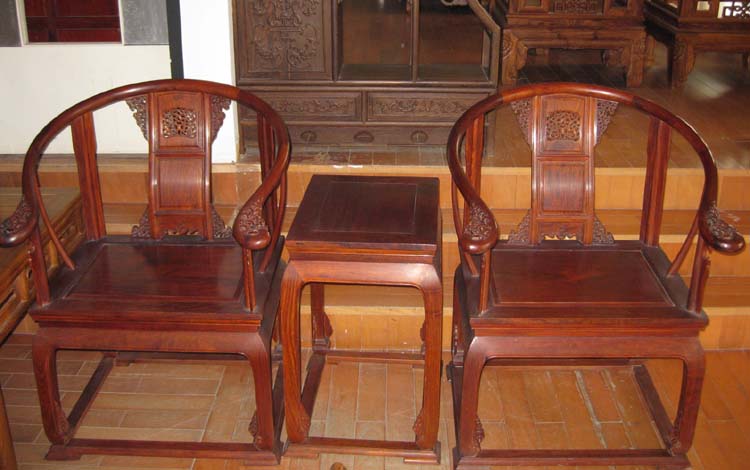 缅甸花梨皇宫椅