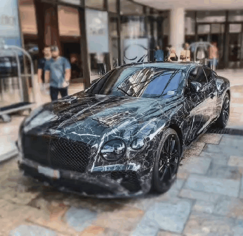 刘薇2014幻世发布会作品、法拉利599 GTB中国限量陶瓷版跑车